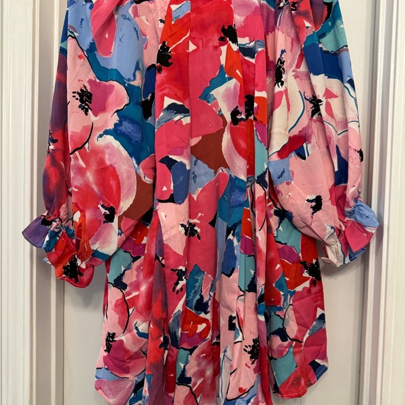 Umgee brand flower print top size large - Picture 4 of 4